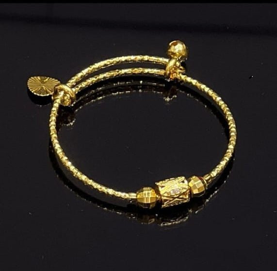Gold-Plated Bracelet & Ring Set