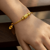 Gold-Plated Bracelet & Ring Set