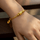 Gold-Plated Bracelet & Ring Set