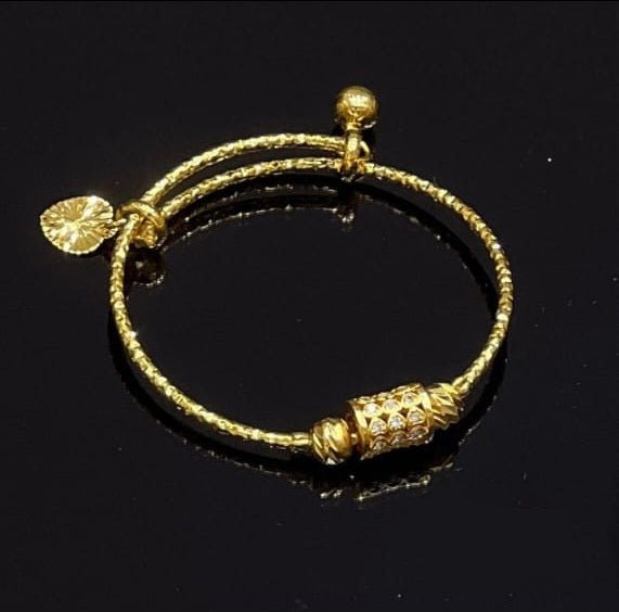 Gold-Plated Bracelet & Ring Set