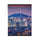 Seoul Night Skyline Velveteen Plush Blanket — Soft Cityscape Throw