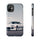 Sports Car Tough Phone Case — White Supra Track Photography
