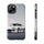 Sports Car Tough Phone Case — White Supra Track Photography