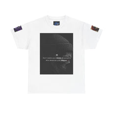 Graphic Tee — Moody Black & White Photo Design with Quote