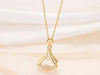 Rhinestone Decor Pendant Necklace